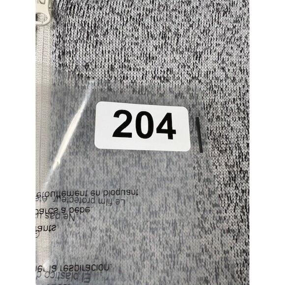 Emily B Full Zip Sherpa Lined Grey Jacket Women's Size Large - Picture 7 of 7